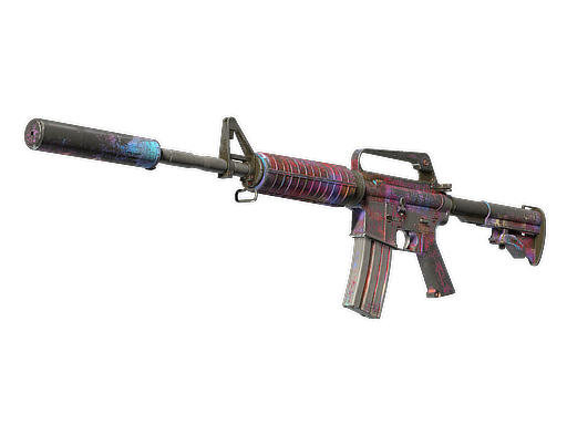 Buy M4A1-S | Glitched Paint (Battle-Scarred) CS2 skin at 0% fees at ...